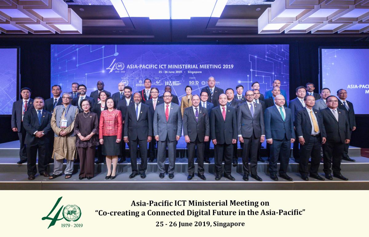 Asia Pacific Ict Ministerial Meeting On Co Creating A Connected Digital Future In The Asia Pacific Asia Pacific Telecommunity